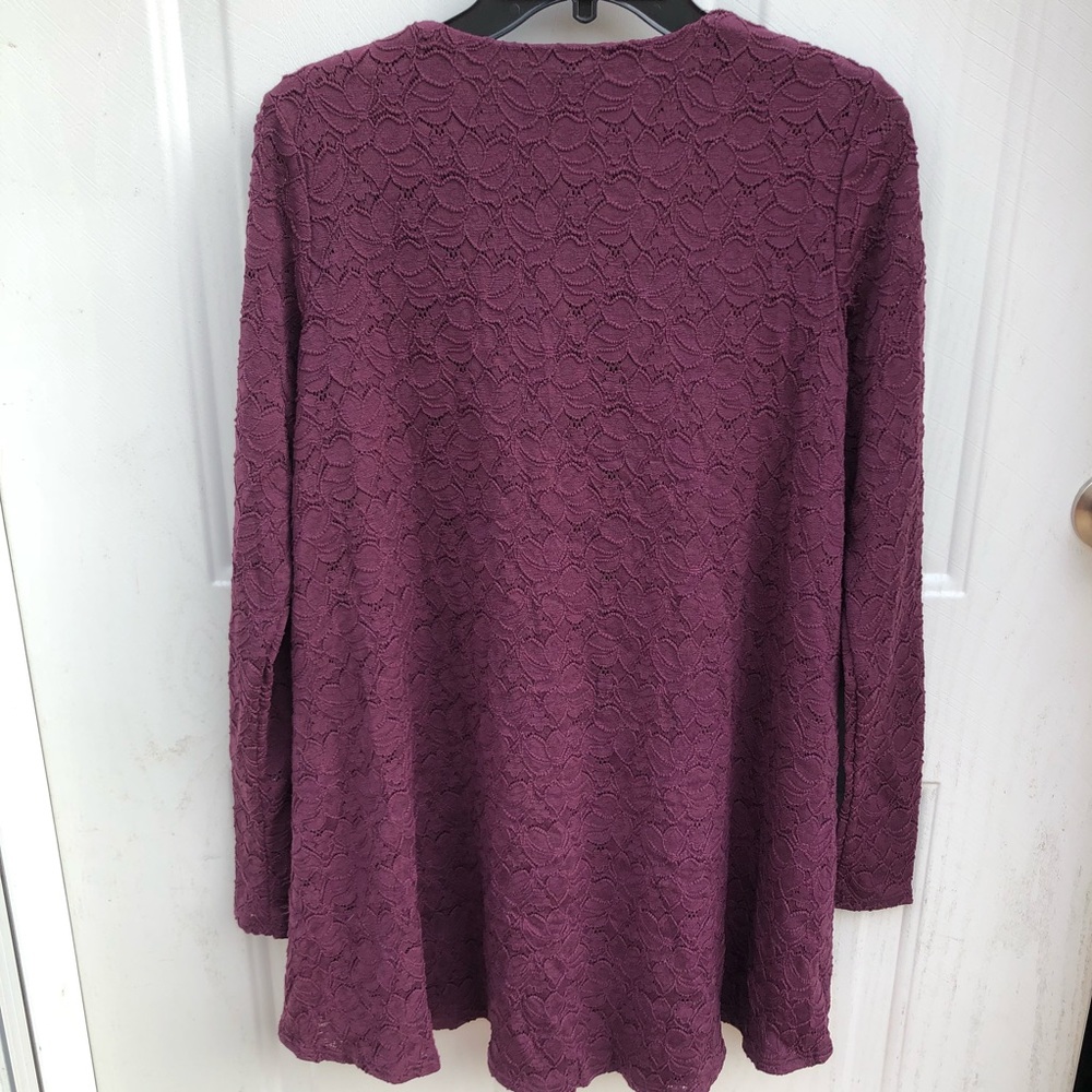 Show Me Your MuMu Tyler Tunic Dark Plum Size Small - Picture 5 of 8
